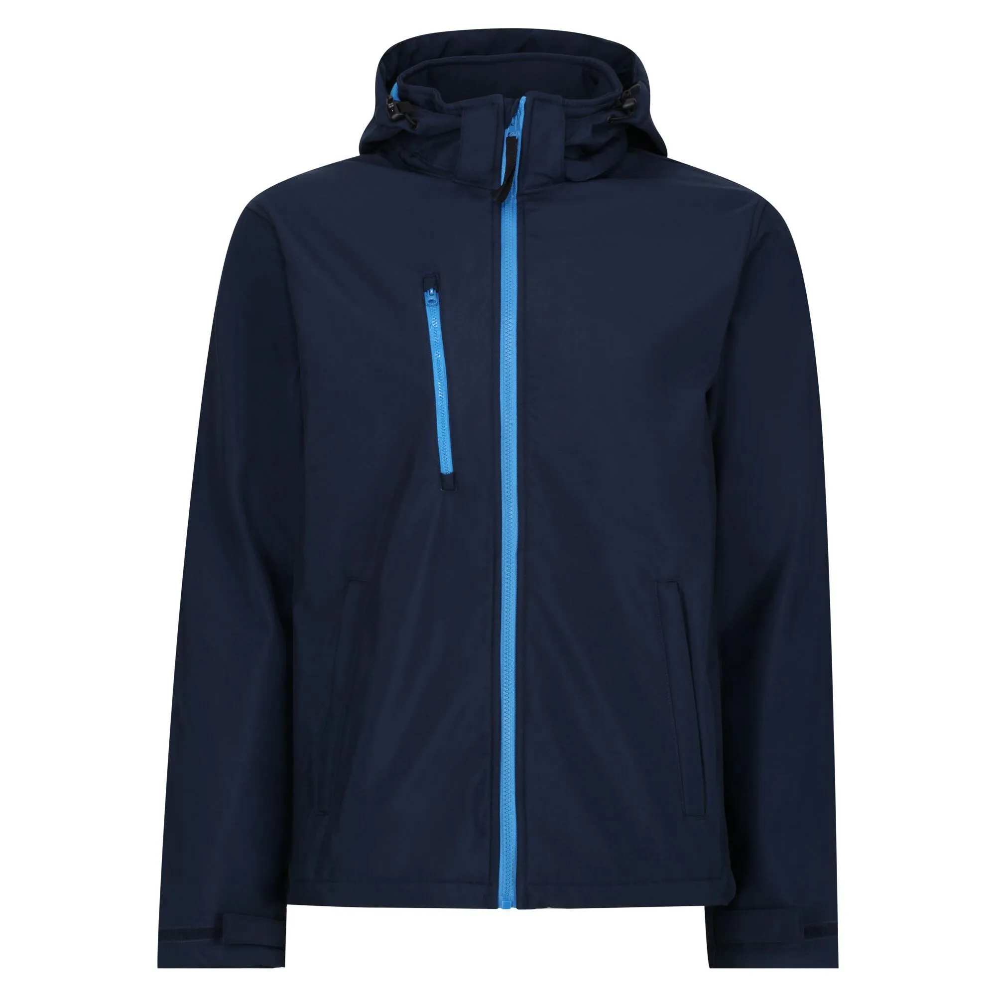 Mens Venturer 3 Layer Membrane Soft Shell Jacket (Navy/french Blue) - Size Small - Regatta - FashionsVida