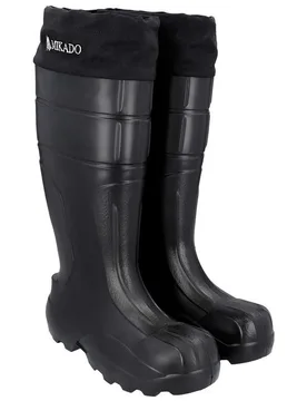 North Pole Thermal Rubber Boots Black EU 42 Men - Mikado - FashionsVida