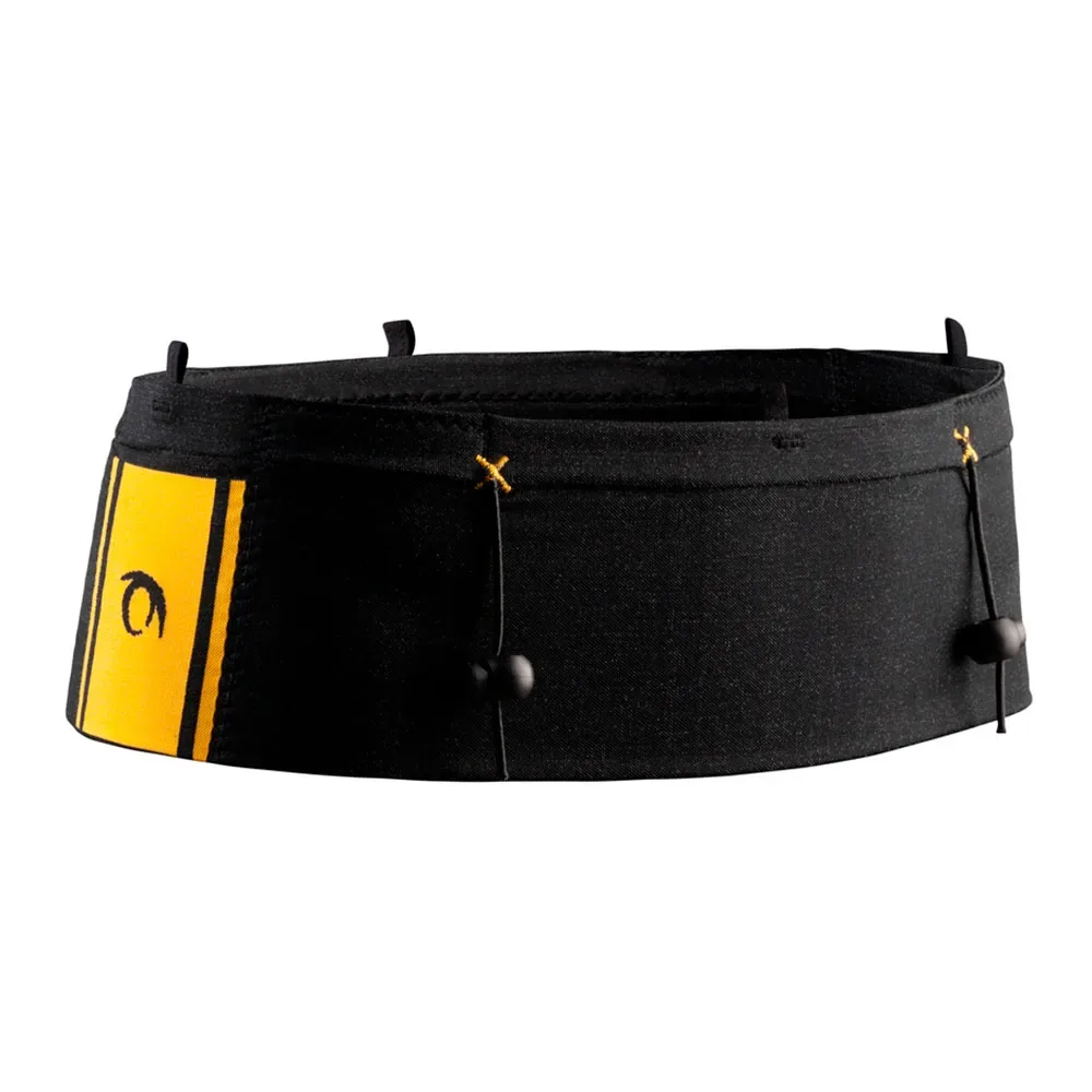 Loop Two Running Belt Black / Amber Yellow 4 unisex - Lurbel - FashionsVida