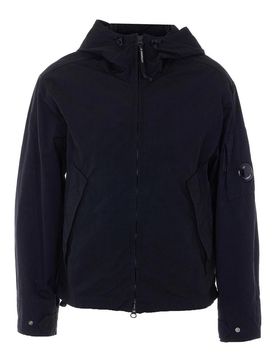 Giacca Nera Con Chiusura Zip