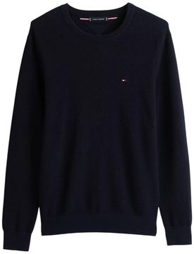 Maglioncino blu strutturato MW0MW36347DW5