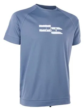 Rash Guard Manches Courtes Wetshirt Slate / Blue XL - Ion - FashionsVida