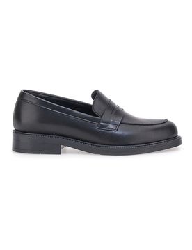 Mocassini Neri Prima Riga 823060 37