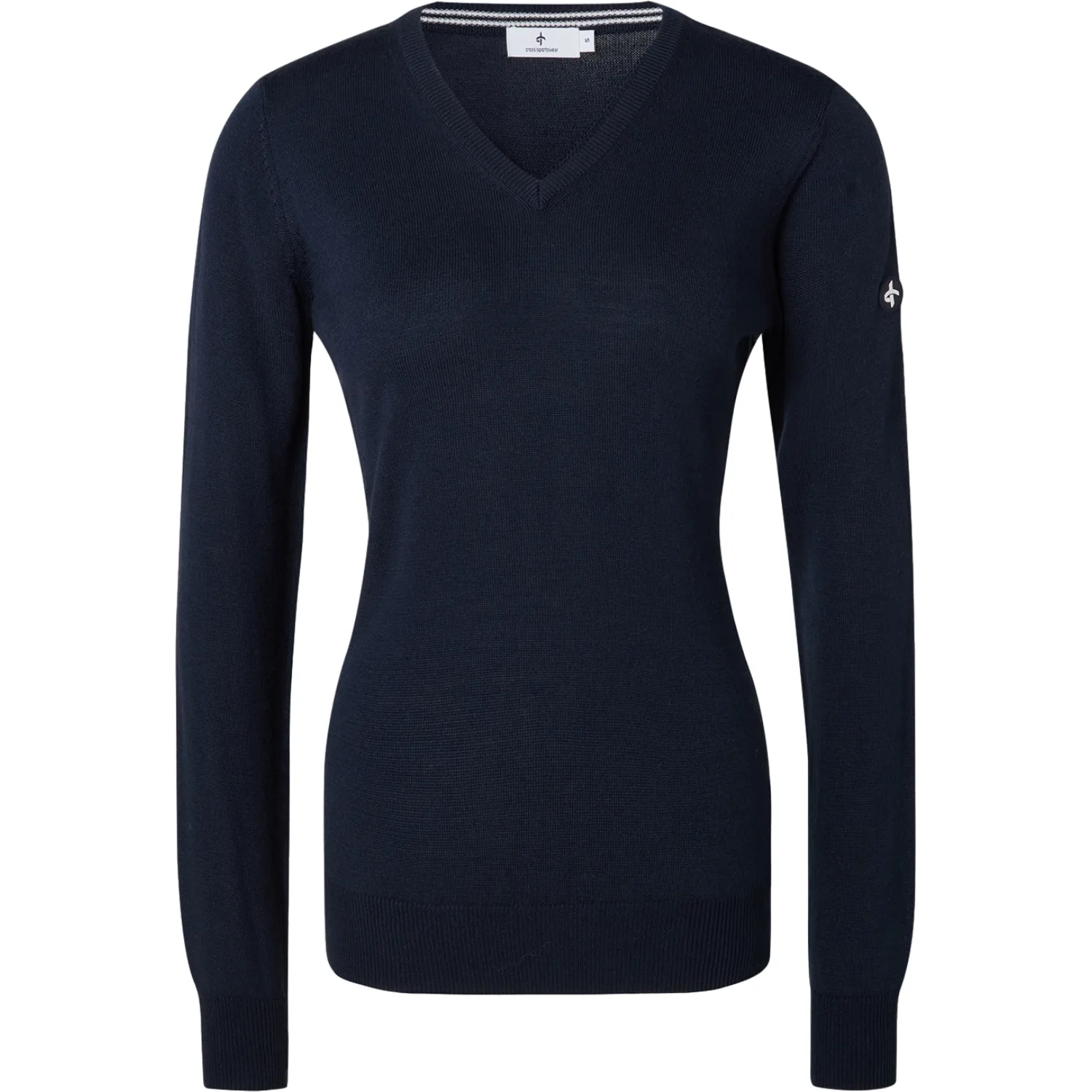 Pullover Classic V-Neck, navy xl - Cross - FashionsVida