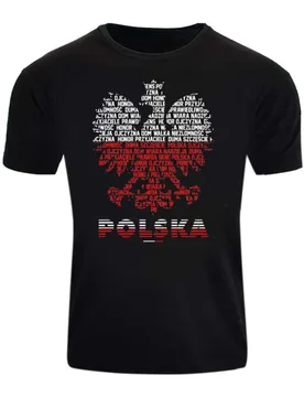 Polish National Color Eagle Coat of Arms Polska T-Shirt 100% Cotton O-Neck Short Sleeve Summer Casual Mens T-shirt Size S-3XL - Aliexpress - FashionsVida