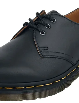 Rockabilly Schnürschuh - 1461 Black Nappa - EU37 bis EU46 - Größe EU39 - schwarz - Unisex - unisex - Dr. martens - FashionsVida