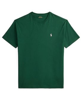 POLO T-Shirt dunkelgrün S herren