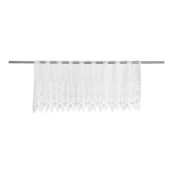 Fenstergardine „Spitze“ weiss