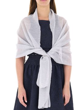 Stola in lurex ARGENTO TU