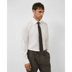 Camisa sport de hombre slim fit microestructura