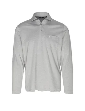 Ragman Polo gris clair L - Ragman - FashionsVida