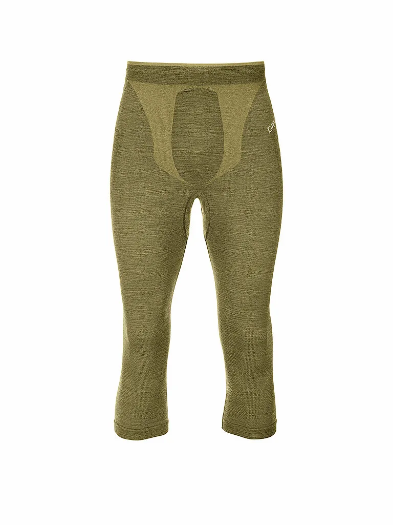 Pantaloni funzionali da uomo 230 Competition 3/4 oliva XL - Ortovox - FashionsVida