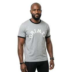 Maglietta A Maniche Corte 100 Miles Ringer Sport Grey 3XL
