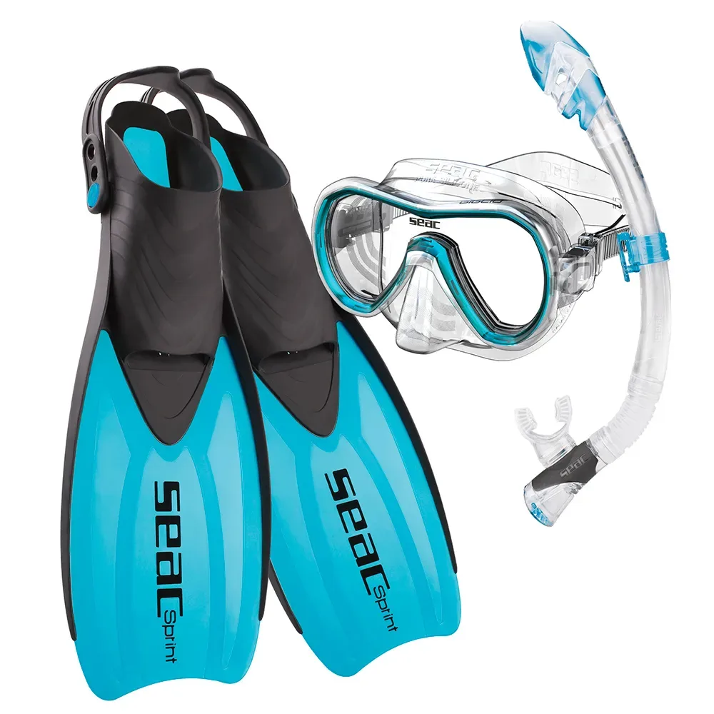 Set Di Snorkeling Per Bambini Tris Sprint Dry - Seacsub - FashionsVida
