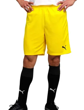 Teamrise short pantalones cortos futbol Amarillo (S) - Puma - FashionsVida