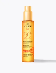 Tanning Sun Oil SPF50 High Protection Face & Body 150ml female