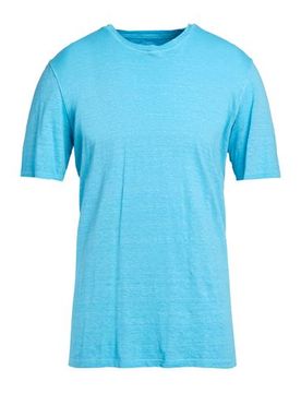 T-shirts Herren Azurblau 3XL,4XL,M,S,XL,XS,XXL Herren