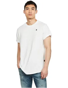 T-shirt à Manches Courtes Lash Ribbed White M