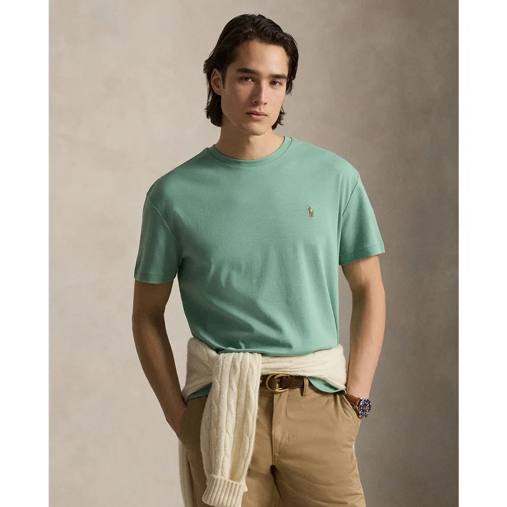 Camiseta de hombre de algodón de manga corta - Polo Ralph Lauren - FashionsVida