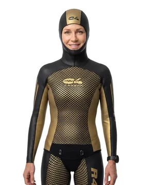 C Freediving Giacca Da Apnea Da Donna Aurea 3 Mm