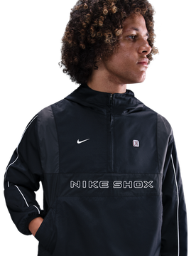 Shox Herren Jacken - Schwarz - Größe L - Baumwoll-Jersey Black L