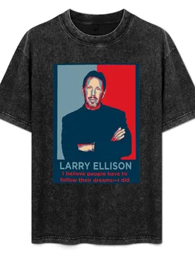 Larry ellison T-Shirt Fashion Casual Short Sleeve T-Shirt - Aliexpress - FashionsVida