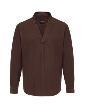 Antioch Camisa marrón oscuro