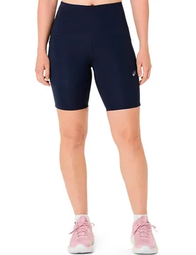 Leggings Corti A Vita Alta Road 8in Sprinter Midnight XL - Asics - FashionsVida