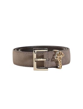 Joop Cinturón de cuero beige 90