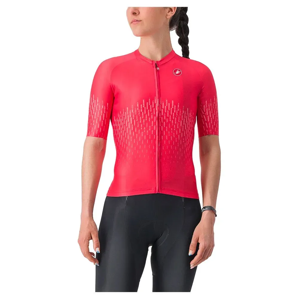 Maglia A Maniche Corte Aero Pro Hibiscus - Castelli - FashionsVida