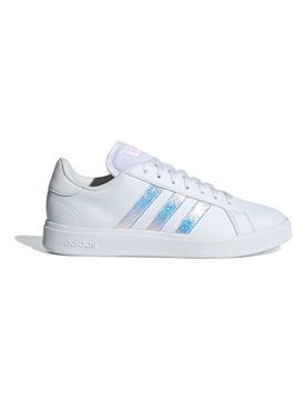 Sneakers bianche con dettagli iridescenti Grand Court Base 2.0 37⅓