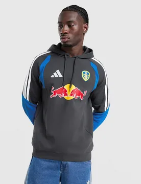 Mens Leeds United FC Tiro 26 Training Hoodie - Grigio, grigio grigio Uomo taglia M - Adidas - FashionsVida