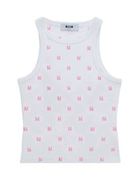 MSGM Top White