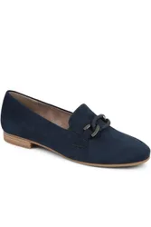 Smart Slip On Loafers - Navy - Size: 8