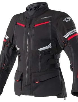 Giacca Moto GTS 5 WP Nero taglia L - Clover - FashionsVida