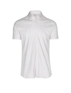 Desoto Chemise Slim Fit beige S - DeSoto - FashionsVida