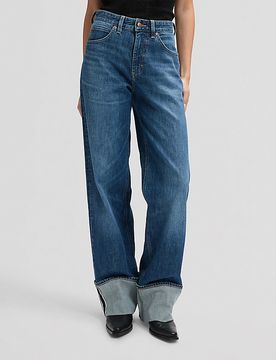 Rider Loose Straight Selvedge Denim Jean Richter Größe 25x31 female
