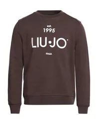 Sweatshirt Herren Dunkelbraun M Herren