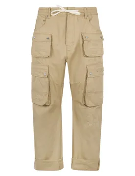 Pantalone beige uomo cargo - Dsquared2 - FashionsVida