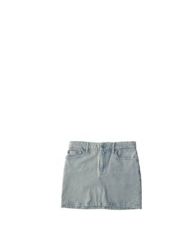 Gonna in jeans AZZURRO CHIARO 10