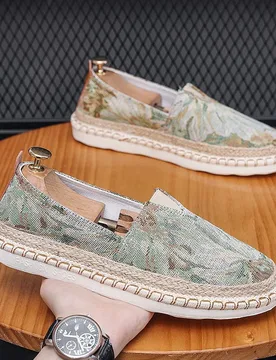 Summer New Classic Round Toe Men's Shoes Casual Breathable Canvas Loafers Men Flat Fishmen Shoes Espadrilles Zapatos De Hombre - Aliexpress - FashionsVida