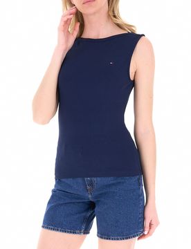 Canotta a costine BLU NAVY L