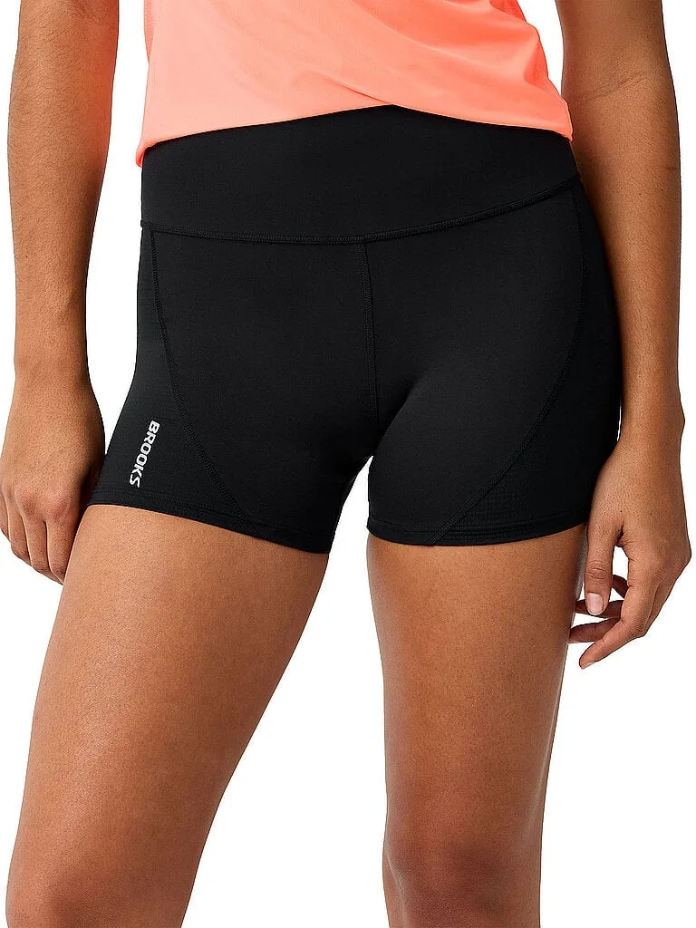 Damen Laufshorts Dash Cooling schwarz S W - Brooks - FashionsVida