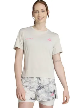 Camiseta de mujer Own the Run Melange - Adidas - FashionsVida