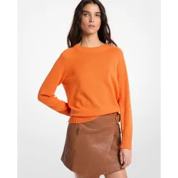 Jersey de mujer de lana y algodón