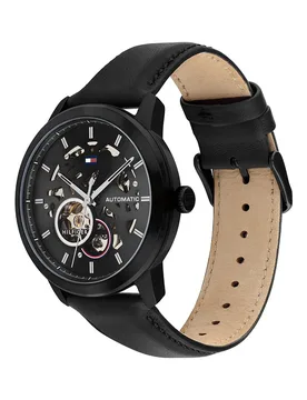 Montre Henry 43 Mm Black / Black / Mineral One Size - Tommy hilfiger - FashionsVida