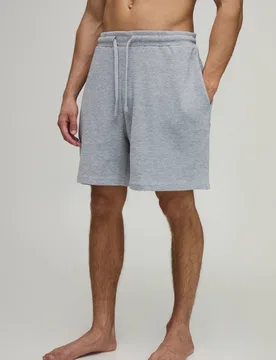 Herren 2er-Pack Waffel-Shorts In Weiter Passform Größe Medium - boohooMAN - FashionsVida