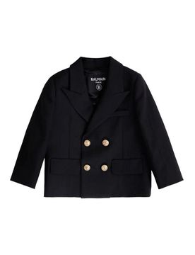 Balmain Blazer Con Logo