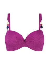 Top de bikini para mujer rosa 40F