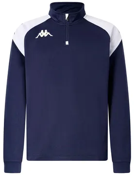 Sweat à Demi-zip Lovato Blue Marine / White XL